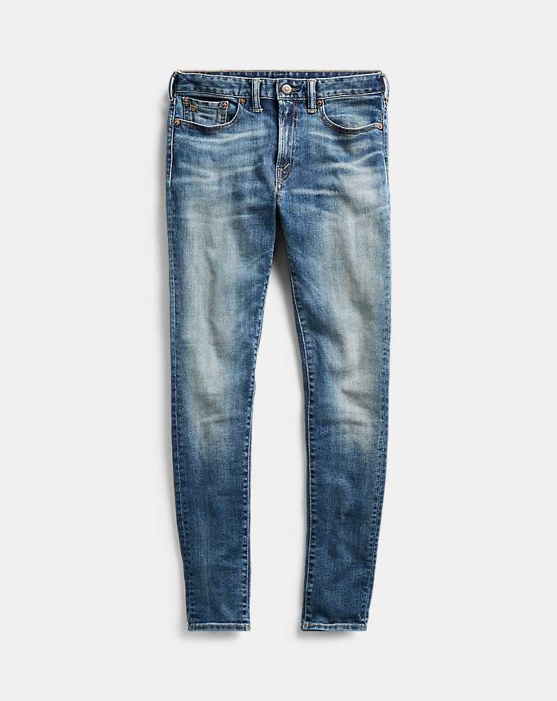 Jeans Ralph Lauren Skinny Stretch Mujer Azules | QAYSFMB-46 - vista 2