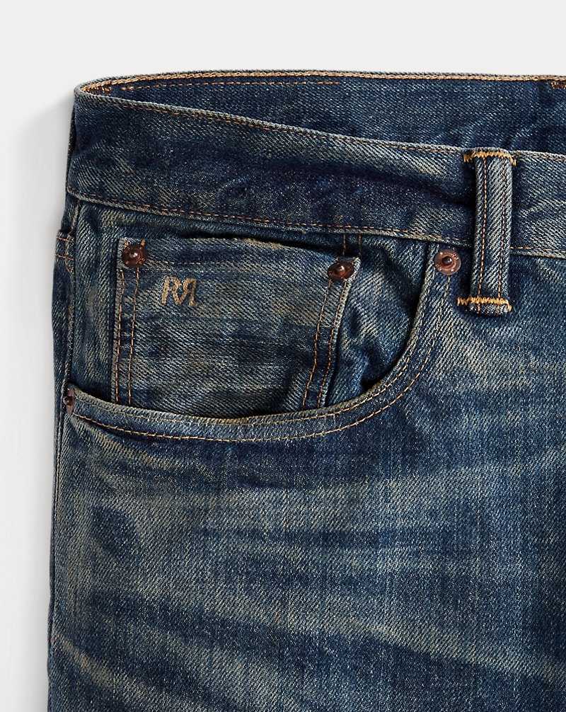 Jeans Ralph Lauren Slim Fit Belgrade Hombre Azules | XONIMLW-03 - vista 4