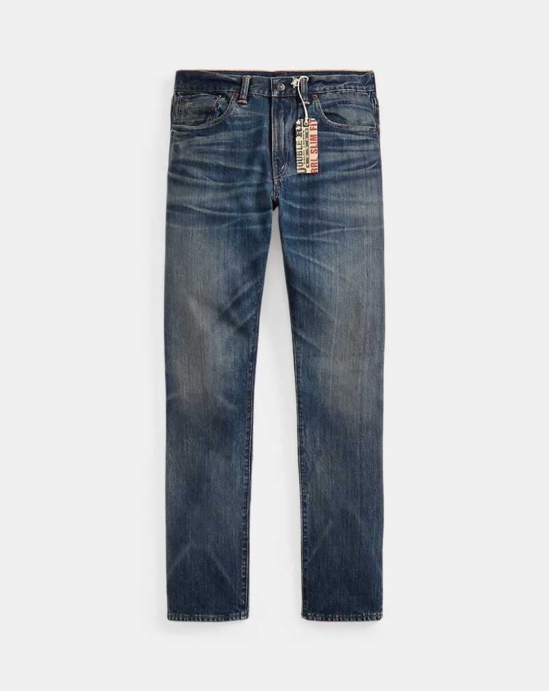 Jeans Ralph Lauren Slim Fit Belgrade Hombre Azules | XONIMLW-03 - vista 1