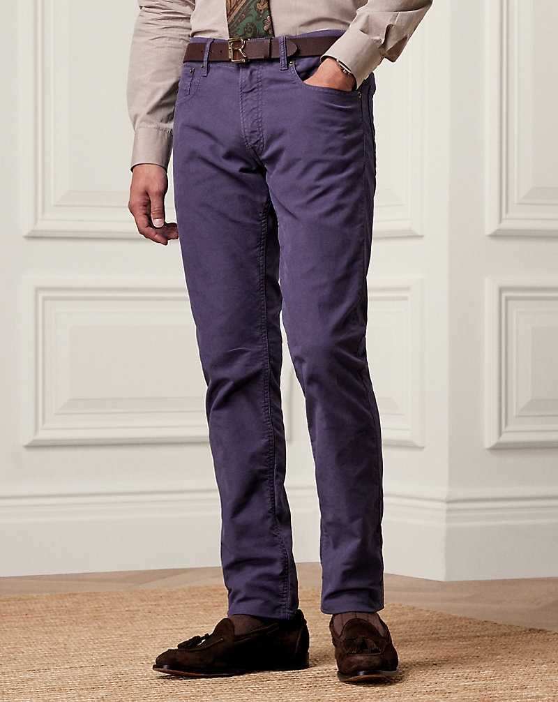 Jeans Ralph Lauren Slim Fit Brushed Stretch Hombre Scottish Thistle | EIHQSTW-07 - vista 3