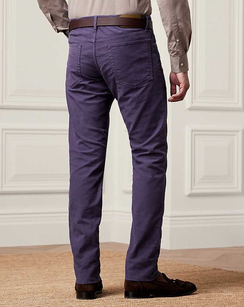 Jeans Ralph Lauren Slim Fit Brushed Stretch Hombre Scottish Thistle | EIHQSTW-07 - vista 5
