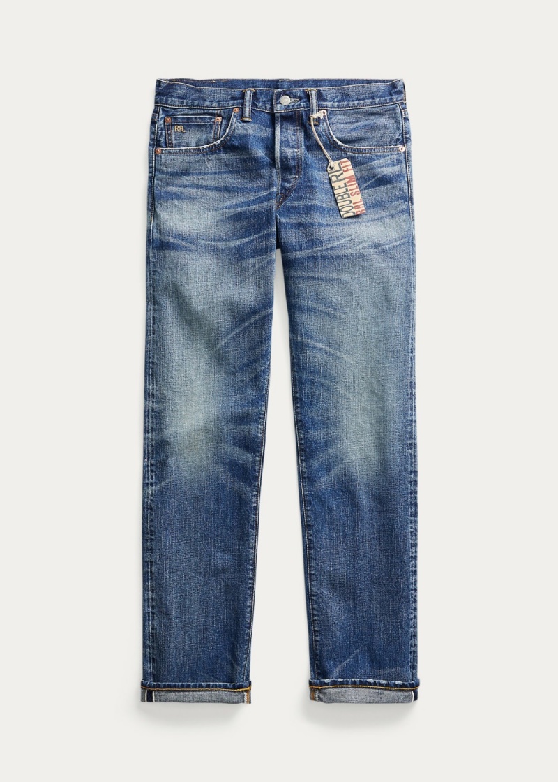 Jeans Slim Fit Hillsview Selvedge Hombre Azules | ZFJN90382 - vista 1