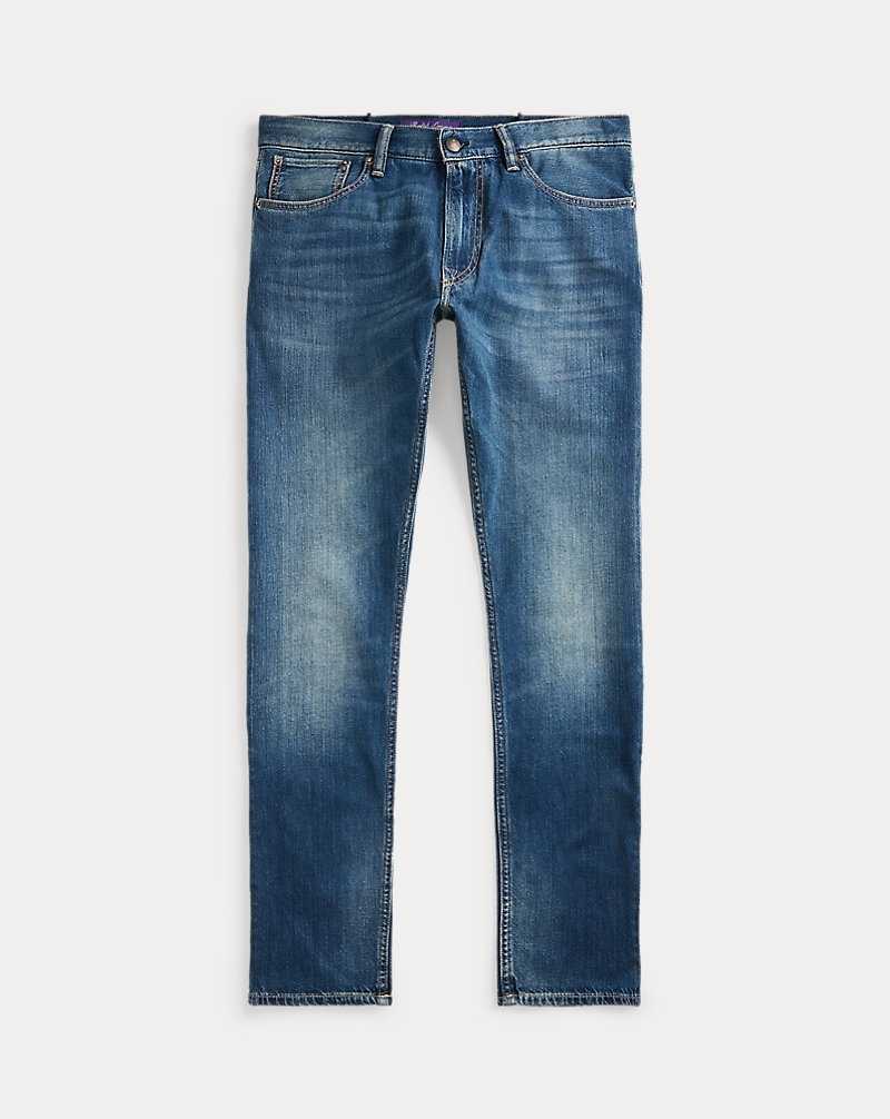 Jeans Ralph Lauren Slim Fit Hombre Azules | FZVQAHM-40 - vista 2