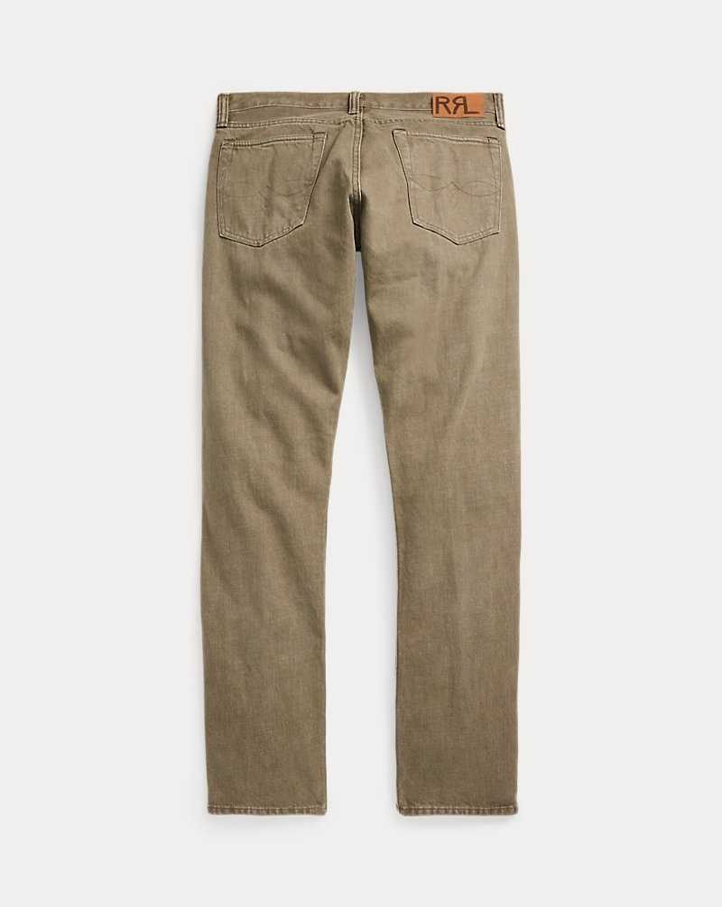 Jeans Ralph Lauren Slim Fit Olive Hombre Verde Oliva | RHYOWGX-13 - vista 2