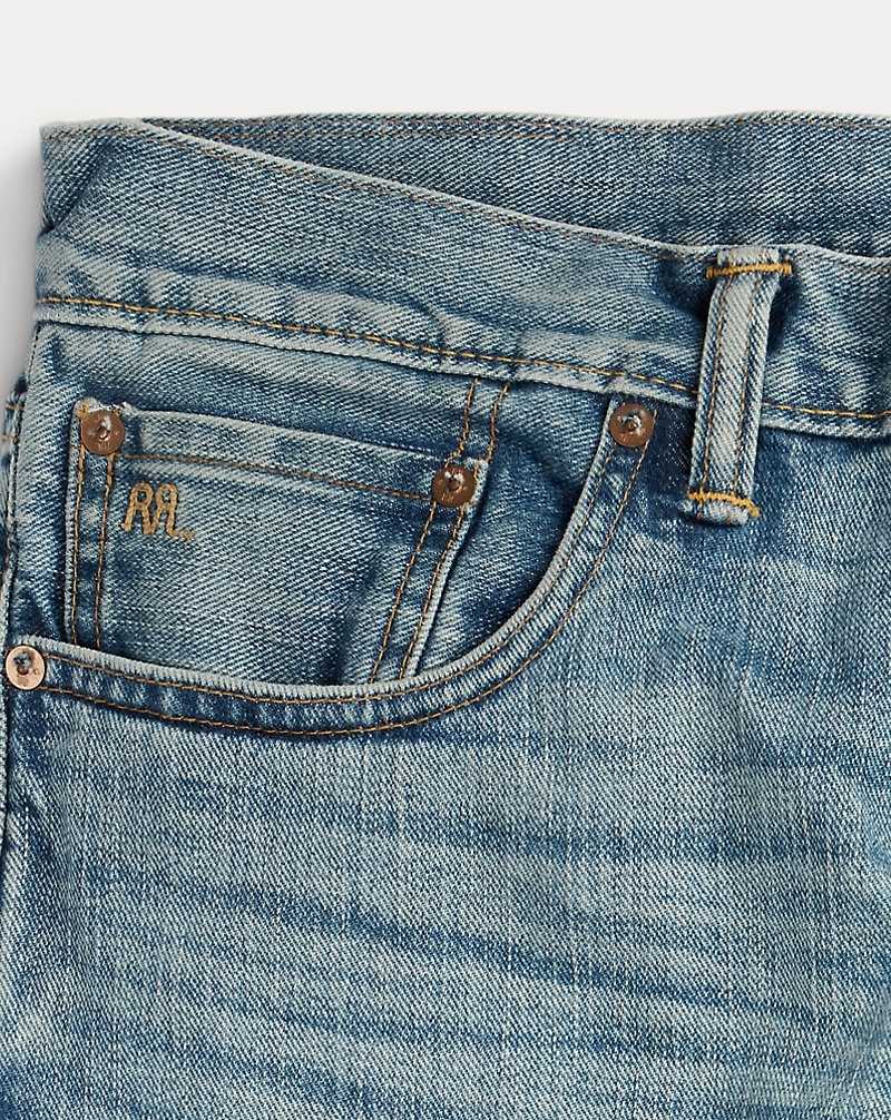 Jeans Ralph Lauren Slim Fit Otisfield Selvedge Hombre Azules | JEKOGBY-64 - vista 4