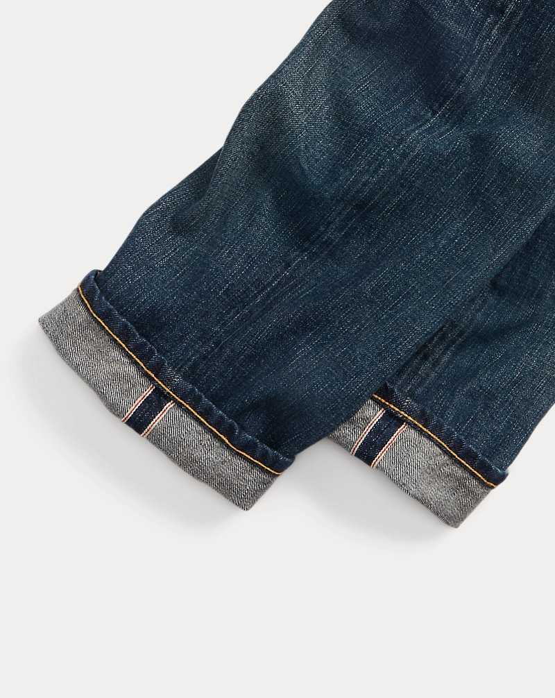 Jeans Ralph Lauren Slim Fit Ridgecrest Selvedge Hombre Azules | LBPMOYW-71 - vista 5