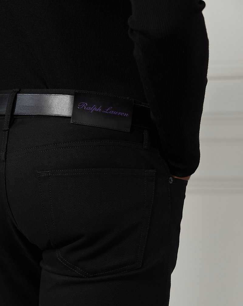 Jeans Ralph Lauren Slim Fit Stretch Hombre Negros | IAUTRZN-95 - vista 5