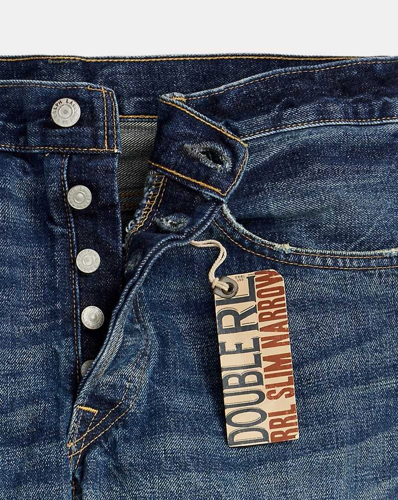Jeans Ralph Lauren Slim Narrow Grandfalls Hombre Azules | XDNCVYB-71 - vista 3