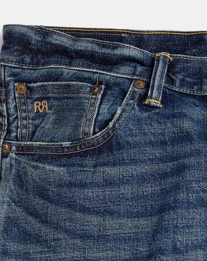 Jeans Ralph Lauren Slim Narrow Grandfalls Hombre Azules | XDNCVYB-71 - vista 4