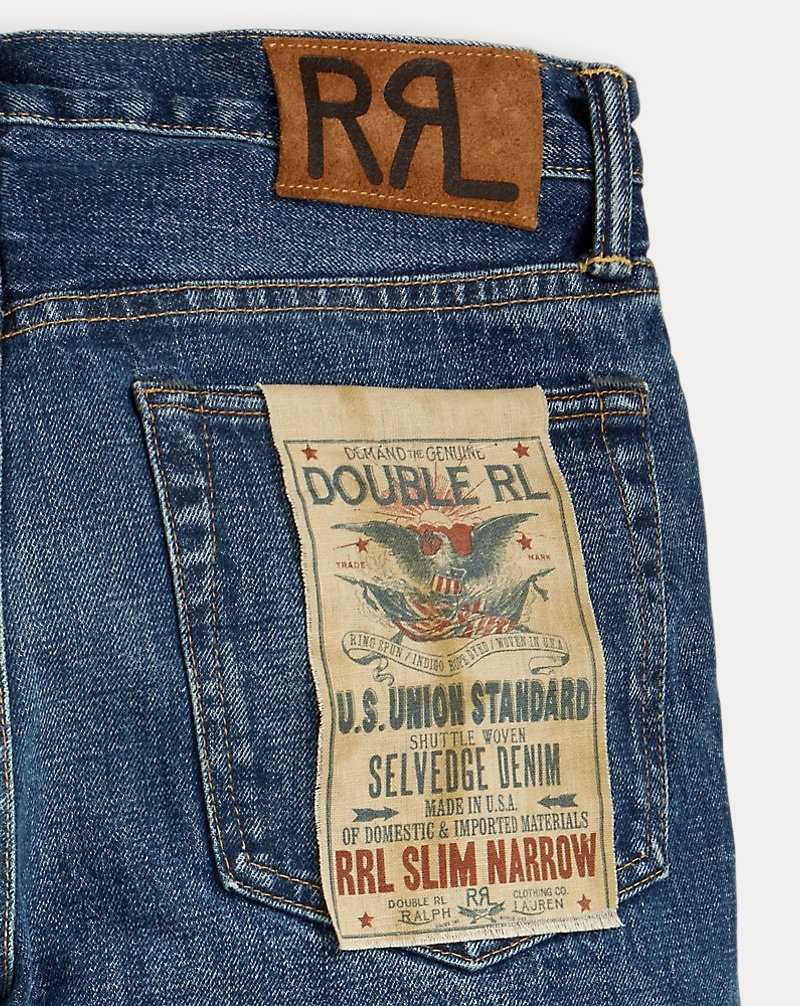 Jeans Ralph Lauren Slim Narrow Grandfalls Hombre Azules | XDNCVYB-71 - vista 5