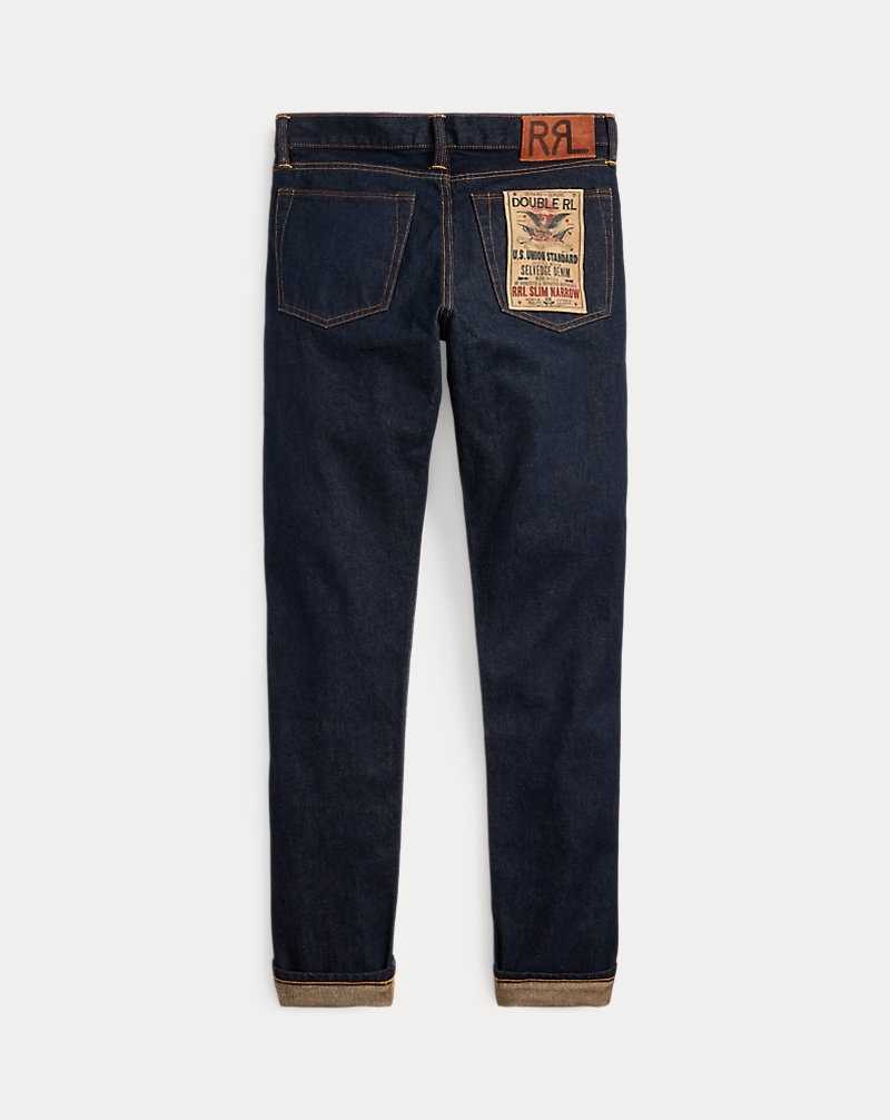 Jeans Ralph Lauren Slim Narrow Once-Washed Selvedge Hombre Once Washed | NSATMUV-80 - vista 2