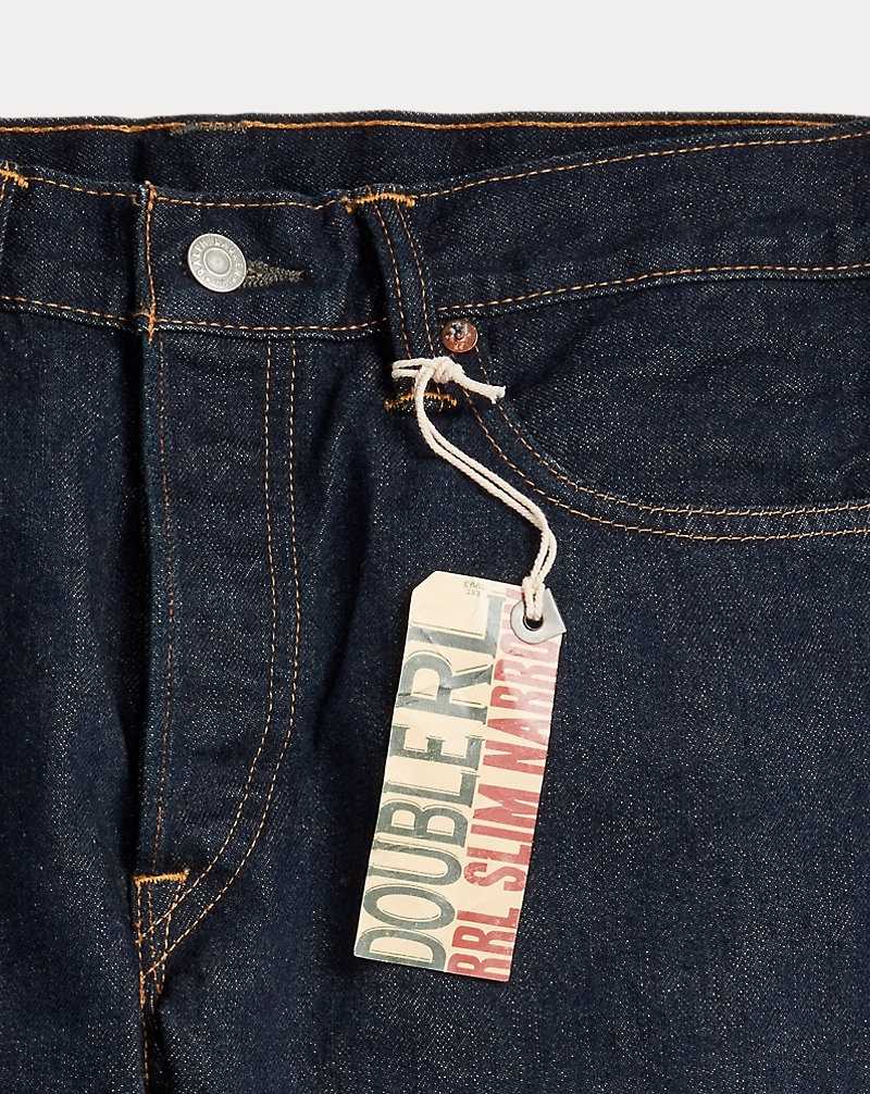 Jeans Ralph Lauren Slim Narrow Once-Washed Selvedge Hombre Once Washed | NSATMUV-80 - vista 3