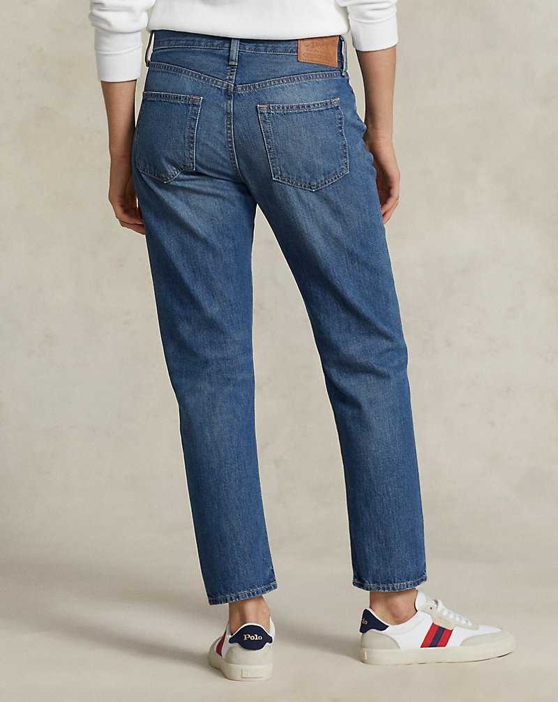 Jeans Ralph Lauren Slim Tapered Mujer Azules | PWZDSFC-08 - vista 5