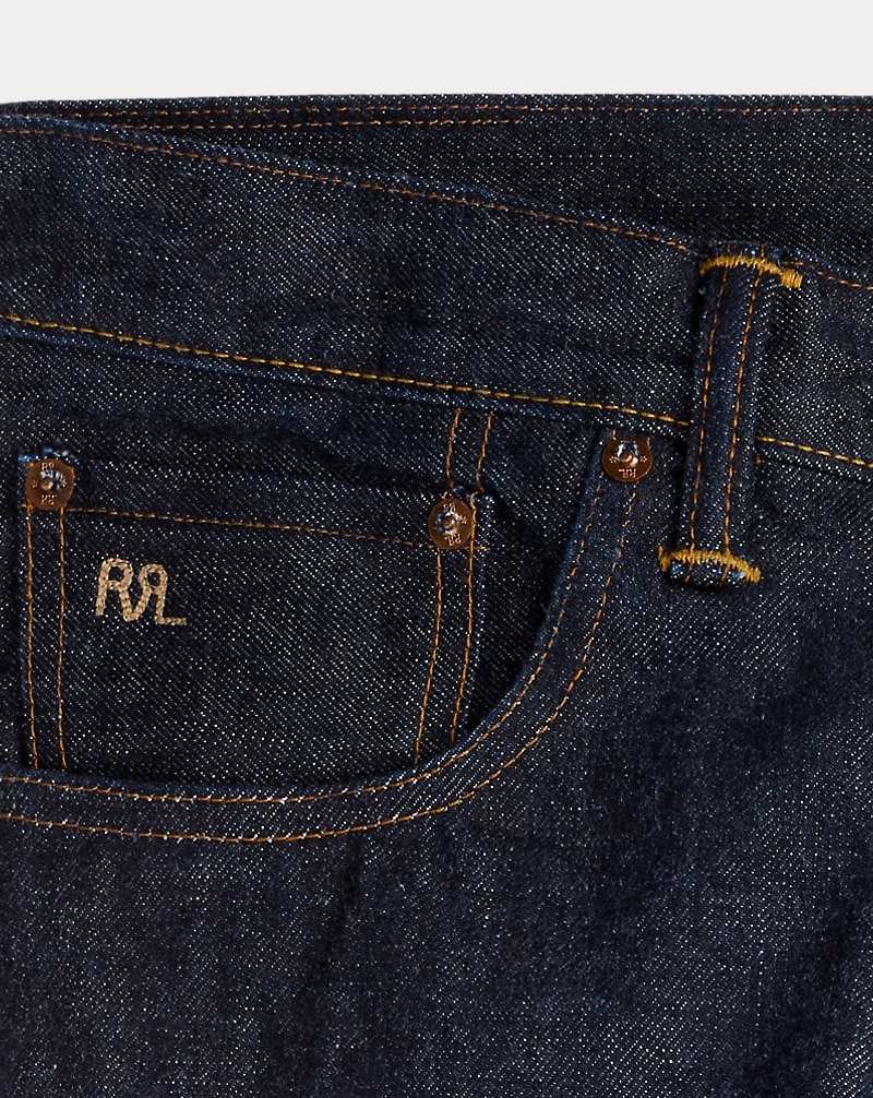 Jeans Ralph Lauren Slim-Fit Rinse Selvedge Hombre Rinse | AZWIDNH-21 - vista 4
