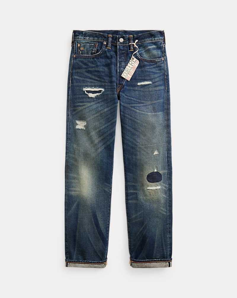 Jeans Ralph Lauren Straight Fit Hawley Selvedge Hombre Azules | XAKJBFT-32 - vista 1
