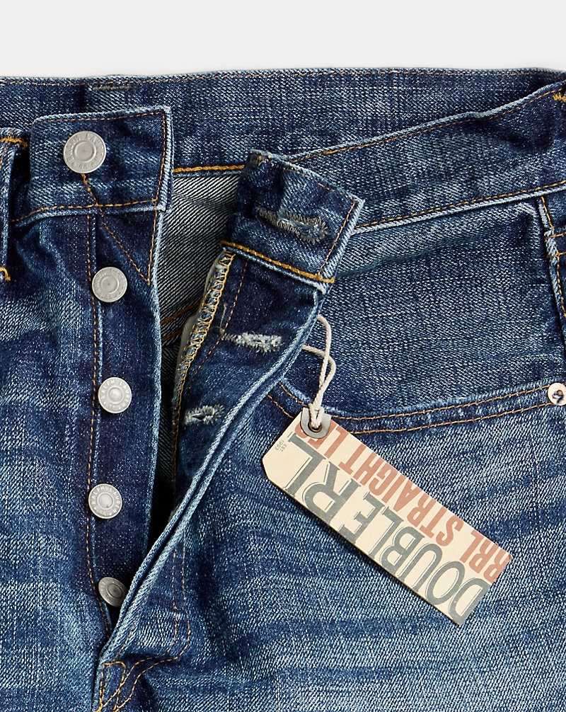 Jeans Ralph Lauren Straight Fit Hillsview Selvedge Hombre Azules | EVOWMLS-45 - vista 4