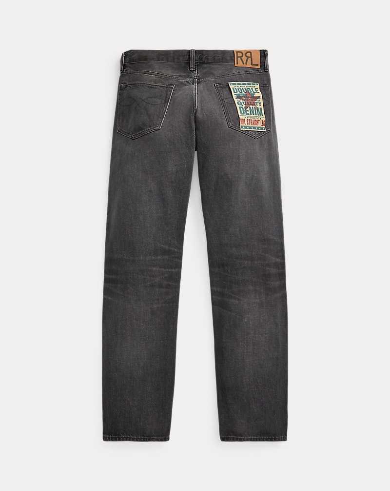 Jeans Ralph Lauren Straight Fit Hombre Negros Azules | YOHURLX-05 - vista 2