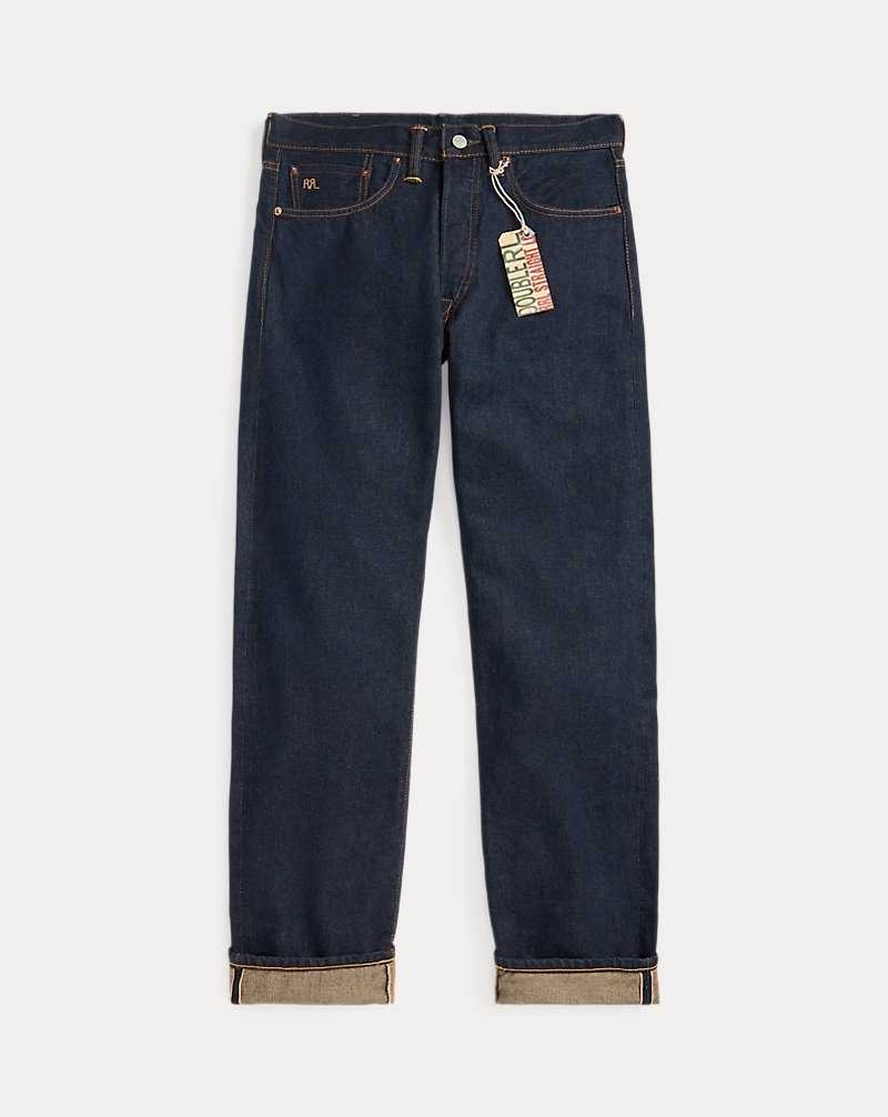 Jeans Ralph Lauren Straight Fit Once-Washed Selvedge Hombre Once Washed | IQXYHFR-68 - vista 1