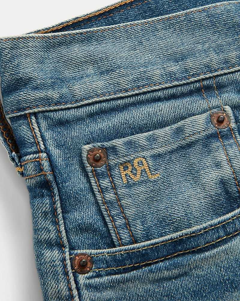 Jeans Ralph Lauren Straight Leg Fit Aubrie Mujer Azules | MGYPRIJ-84 - vista 3