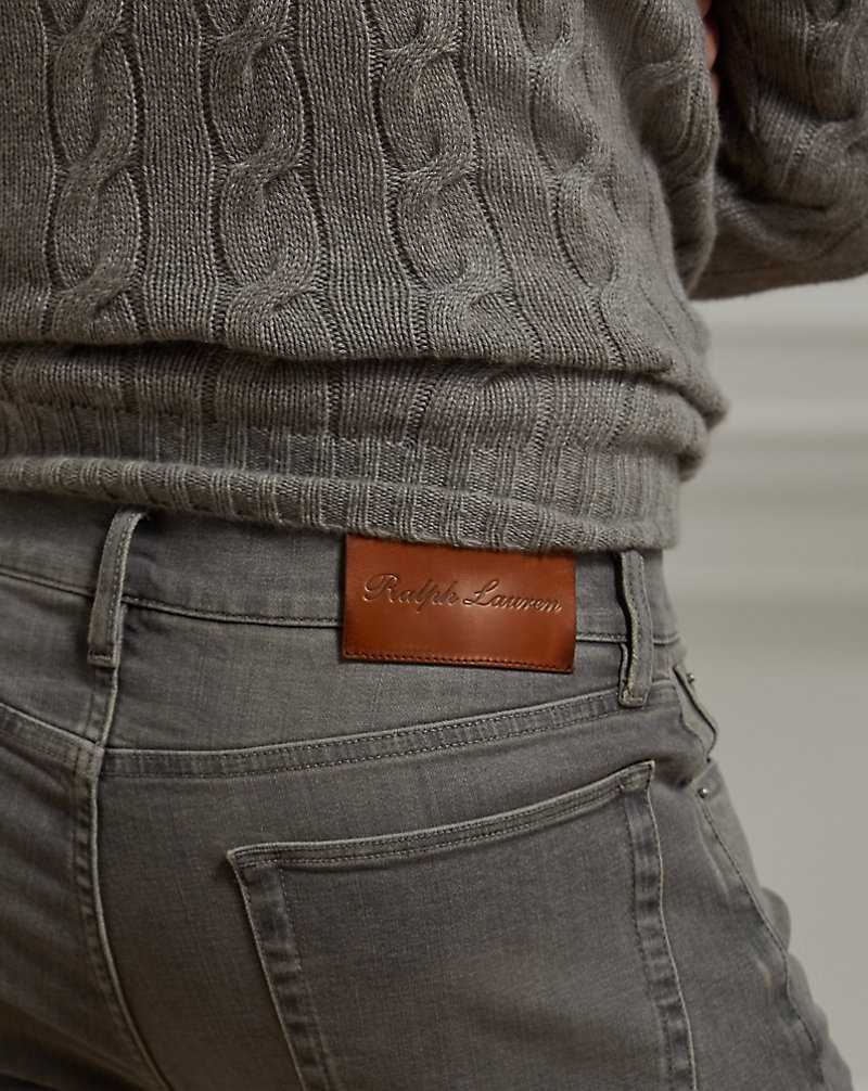 Jeans Ralph Lauren Stretch Skinny Hombre Grises | WUFVXCS-92 - vista 5