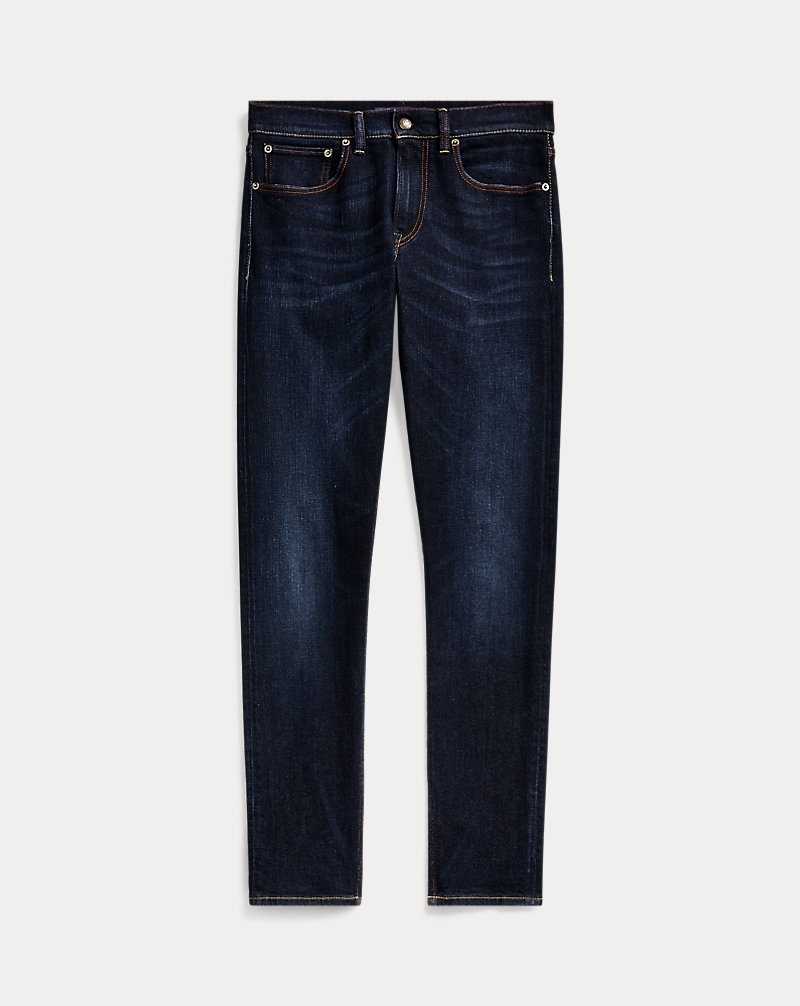 Jeans Ralph Lauren Stretch Skinny Hombre Azules Oscuro | SVWKHEJ-86 - vista 2