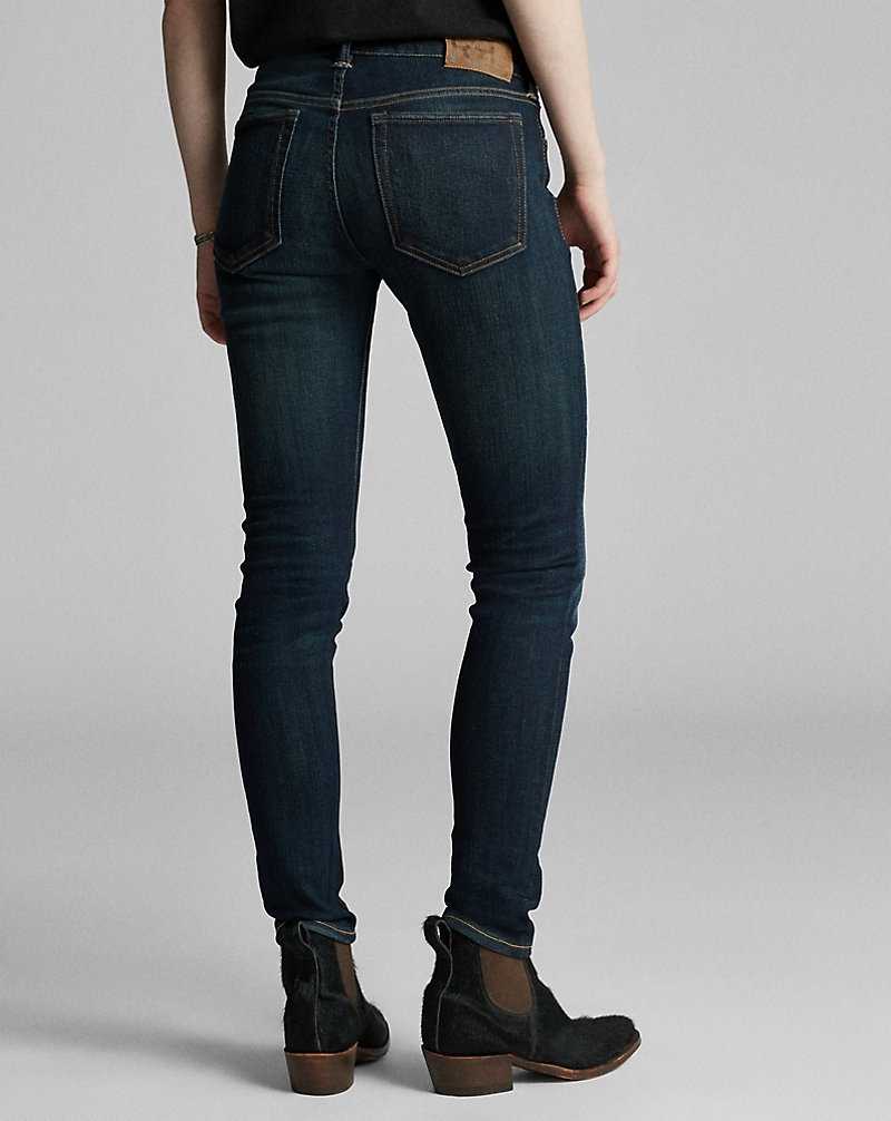 Jeans Ralph Lauren Stretch Skinny Mujer Azules | RUMSEPD-85 - vista 5