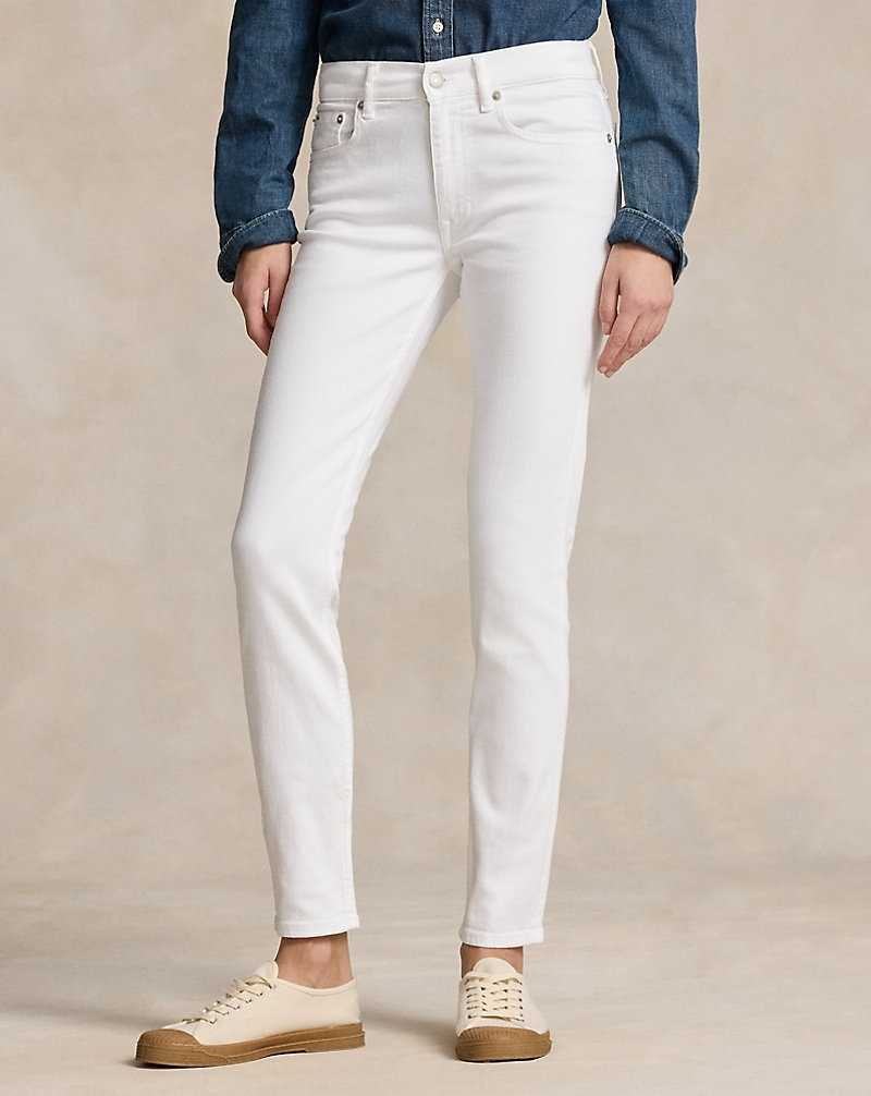 Jeans Ralph Lauren Tompkins Mid-Rise Super-Slim Mujer Azules | KIYEMGO-62 - vista 3