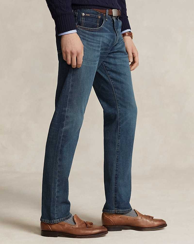 Jeans Ralph Lauren Varick Slim Straight Stretch Hombre Rockford Stretch Bsr | ZUTFXSP-67 - vista 4