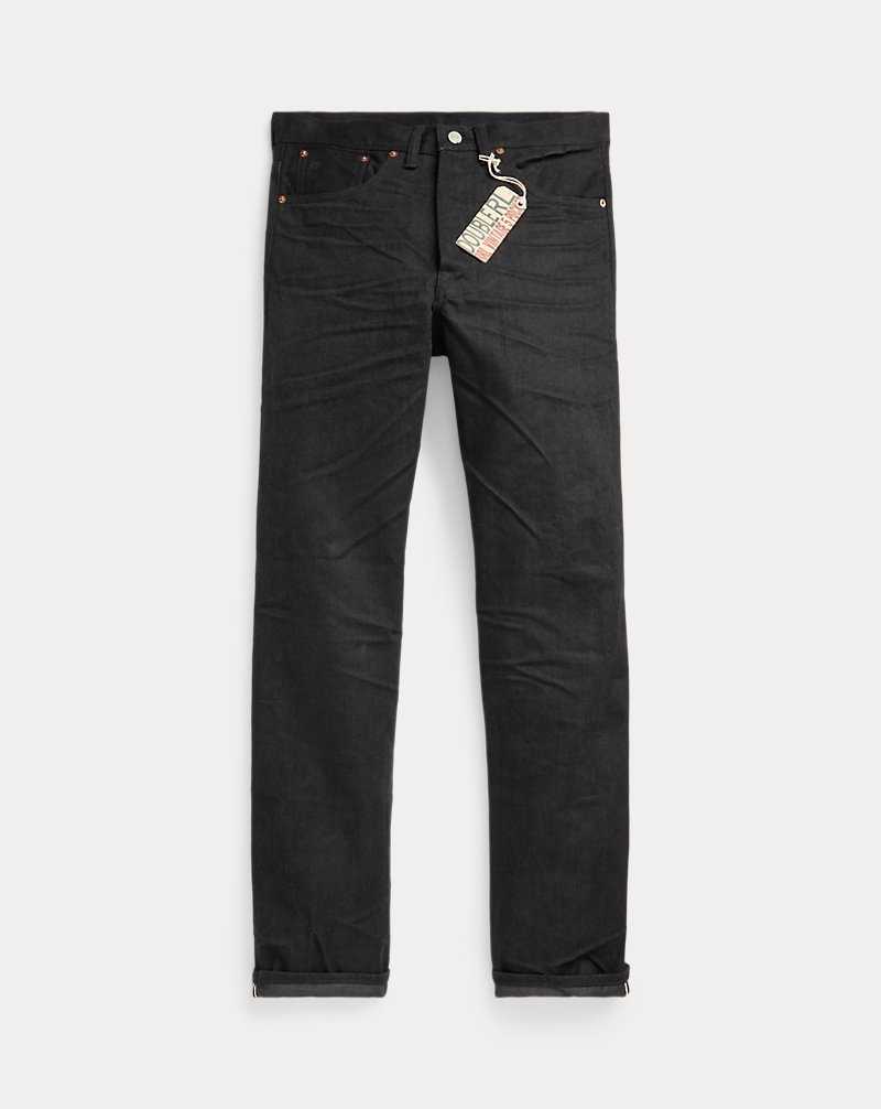 Jeans Ralph Lauren Vintage 5-Pocket Black Selvedge Hombre Negros Negros | ELGSDXH-14 - vista 1