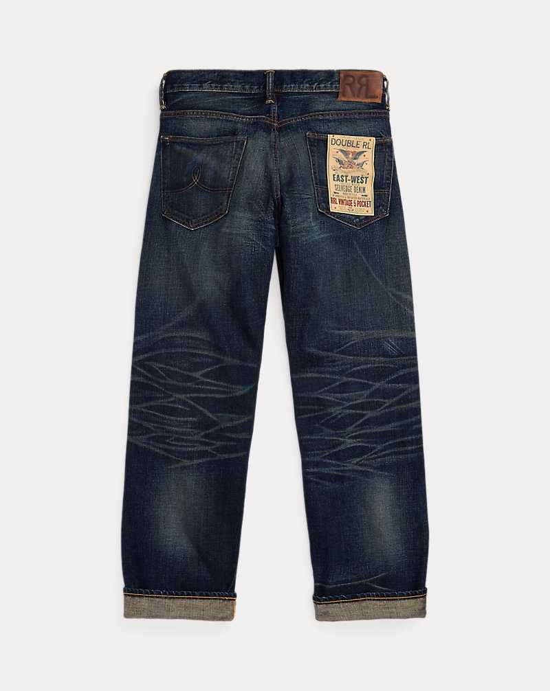 Jeans Ralph Lauren Vintage 5-Pocket Givins Hombre Azules | ABHQNRU-72 - vista 2
