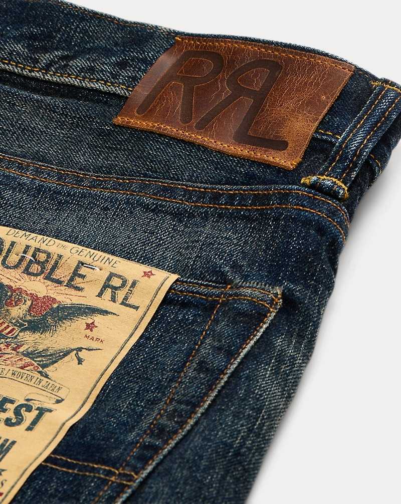 Jeans Ralph Lauren Vintage 5-Pocket Givins Hombre Azules | ABHQNRU-72 - vista 4