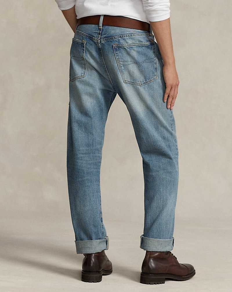 Jeans Ralph Lauren Vintage Classic Fit Distressed Hombre Coppit | IOHTXBL-21 - vista 5