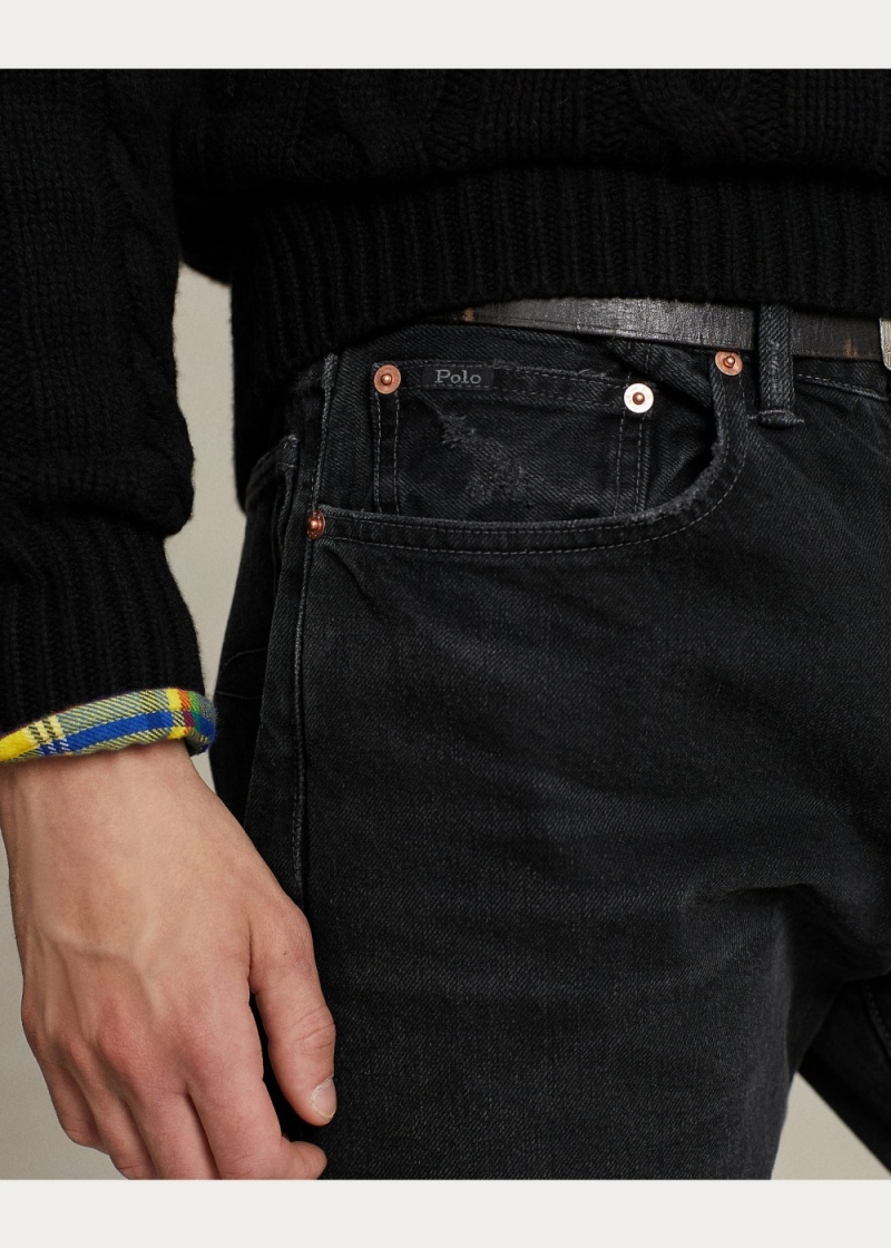 Jeans Vintage Classic Fit Hombre Marrom | DICY45791 - vista 3