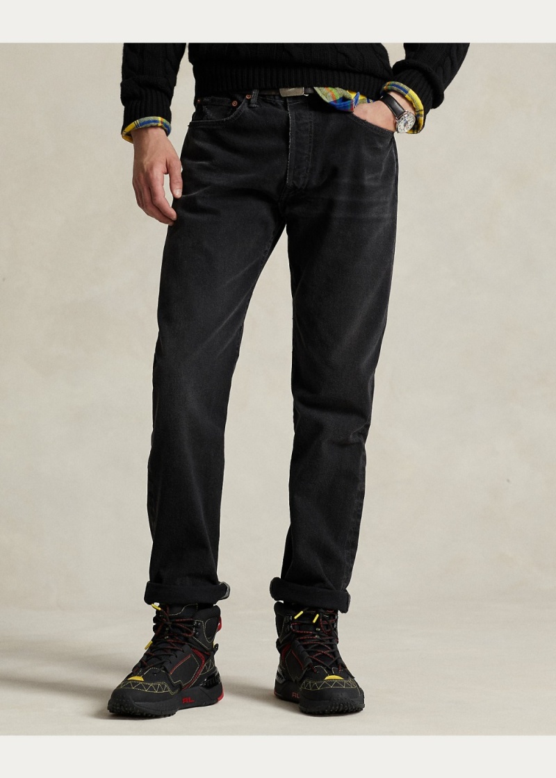 Jeans Vintage Classic Fit Hombre Marrom | DICY45791 - vista 4