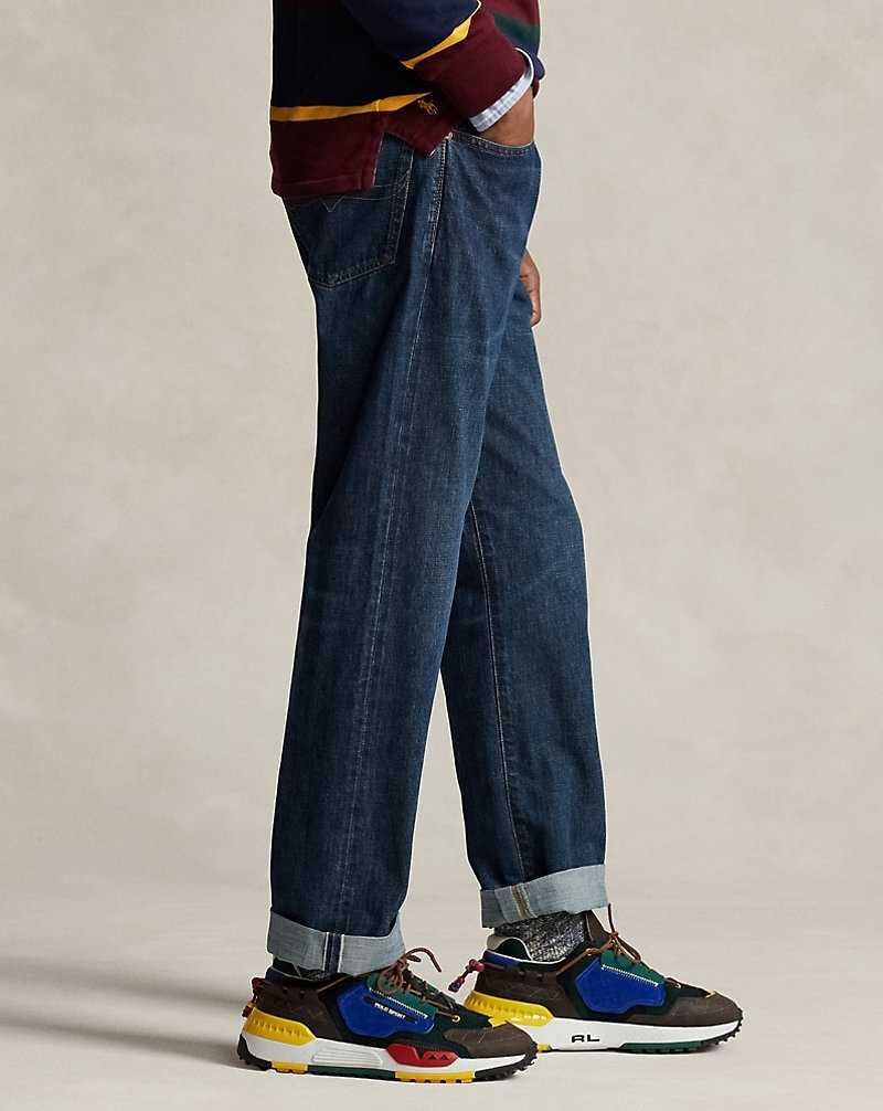Jeans Ralph Lauren Vintage Classic Fit Selvedge Hombre Flagler | KVSDYXW-19 - vista 4