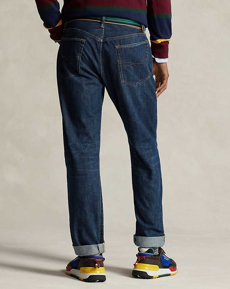 Jeans Ralph Lauren Vintage Classic Fit Selvedge Hombre Flagler | KVSDYXW-19 - vista 5