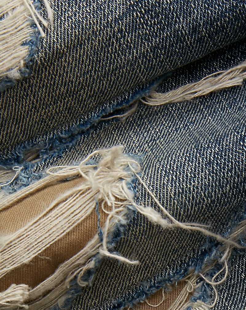 Jeans Ralph Lauren Vintage Five-Pocket Repaired Sumter Hombre Azules | REKWSYL-52 - vista 5