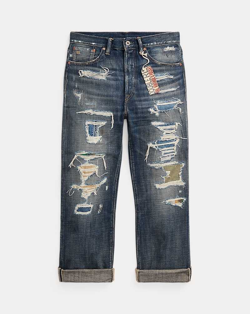 Jeans Ralph Lauren Vintage Five-Pocket Repaired Sumter Hombre Azules | REKWSYL-52 - vista 1