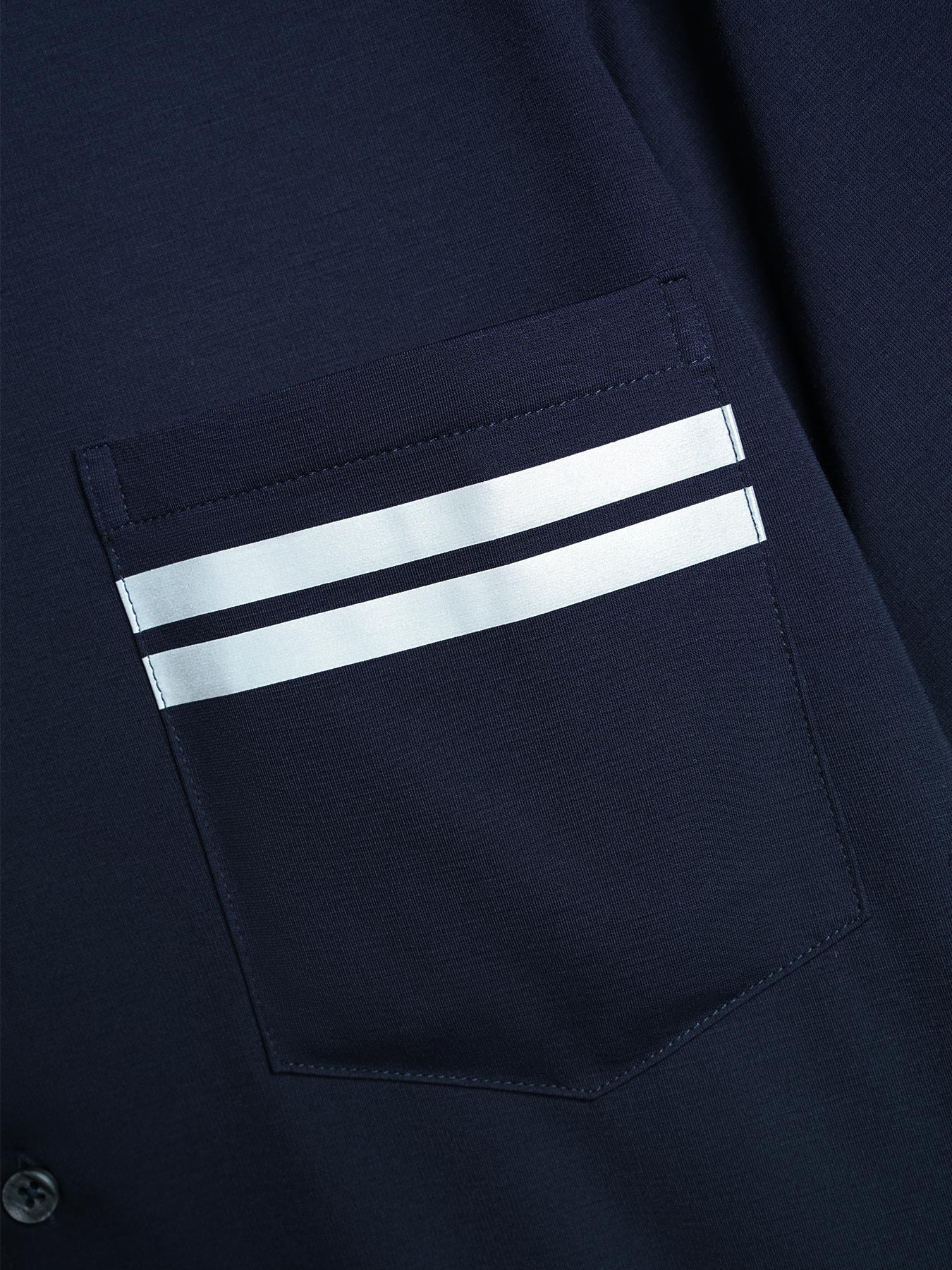 TerciopeloFlex de manga larga One Pockecamiseta