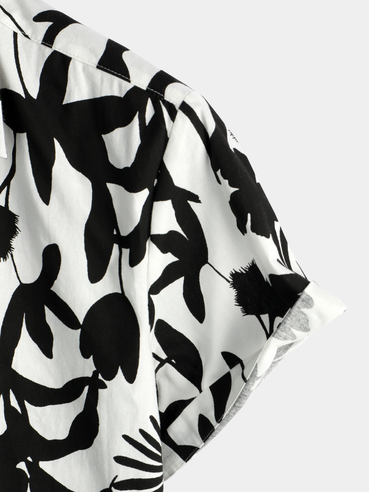 Camisa floral de algodón Tropical Hawaiian para hombre