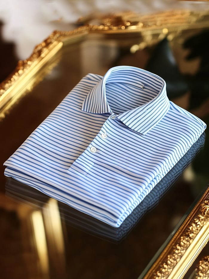 Camisa polo ejecutivo casual Button de manga corta para hombre