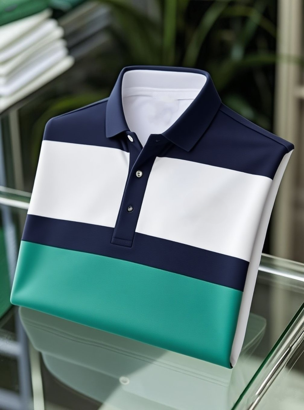 Camisa polo ejecutivo casual Button de manga corta para hombre