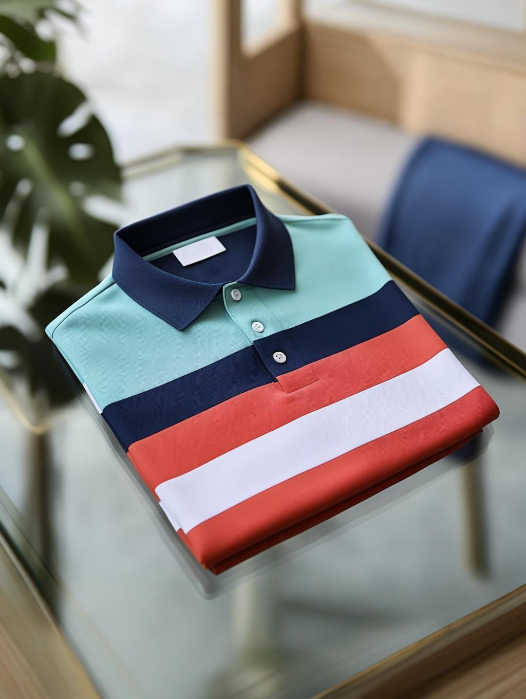 Camisa polo ejecutivo casual Button de manga corta para hombre