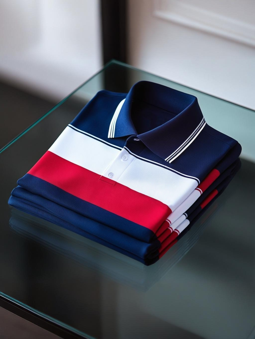 Camisa polo ejecutivo casual Button de manga corta para hombre