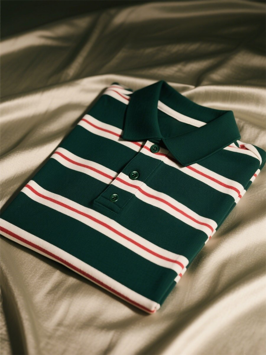 Camisa polo ejecutivo casual Button de manga corta para hombre