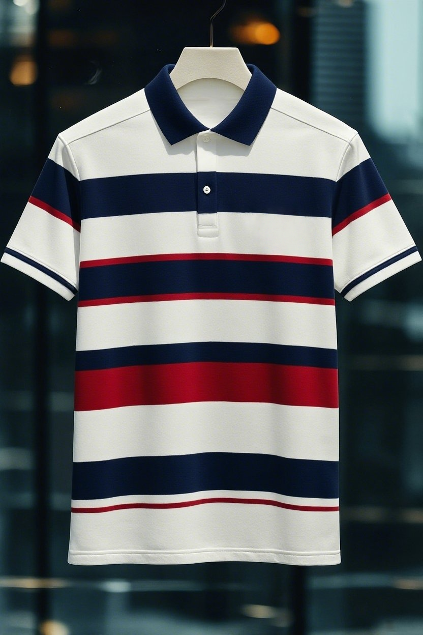 Camisa polo ejecutivo casual Button de manga corta para hombre