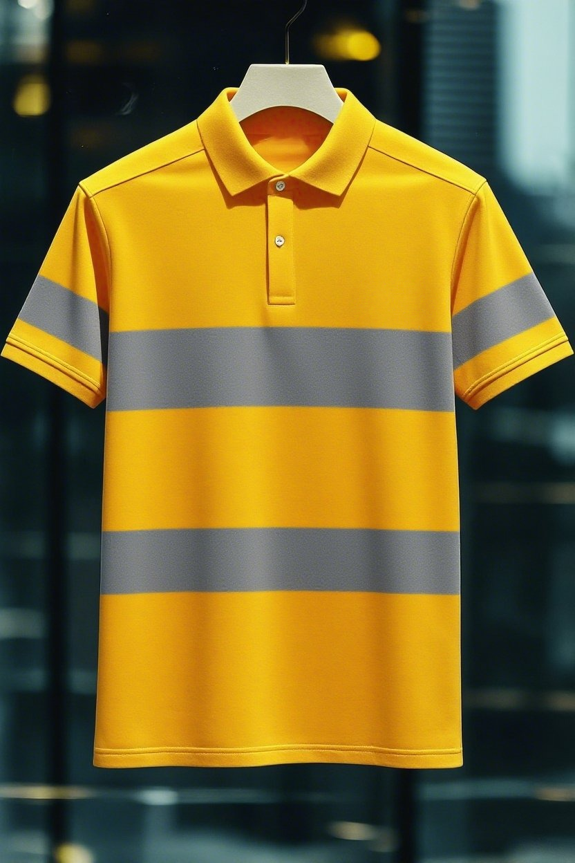 Camisa polo ejecutivo casual Button de manga corta para hombre