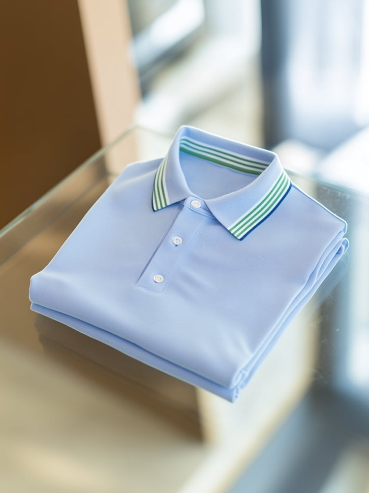 Camisa polo ejecutivo casual Button de manga corta para hombre