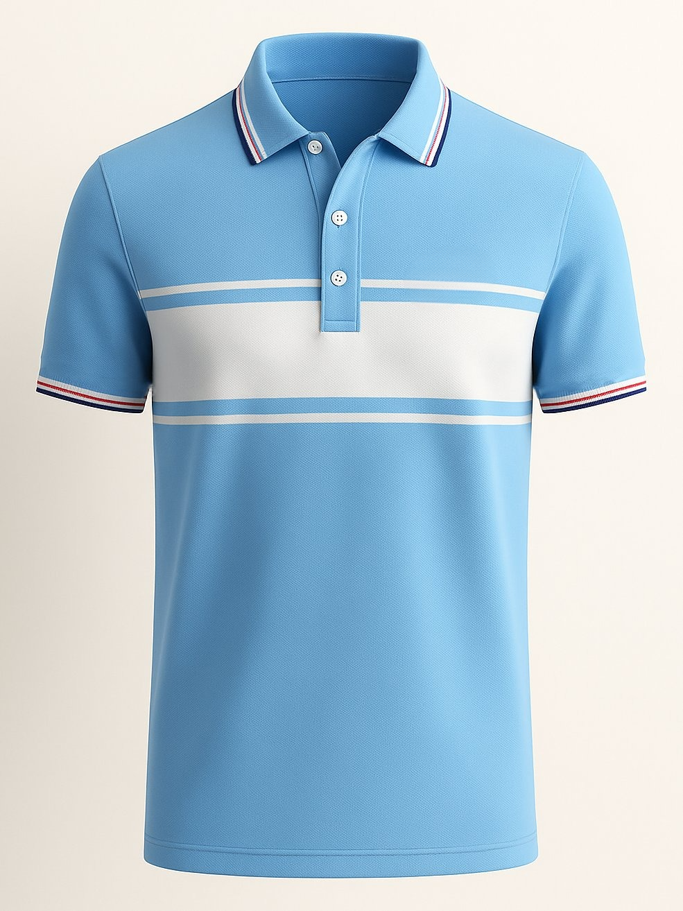 Camisa polo ejecutivo casual Button de manga corta para hombre