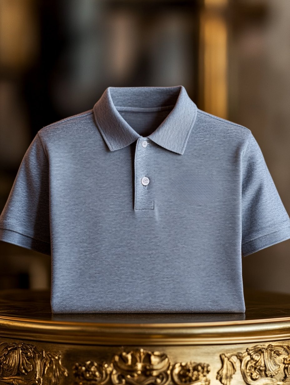 Camisa polo ejecutivo casual Button Old Money de manga corta para hombre